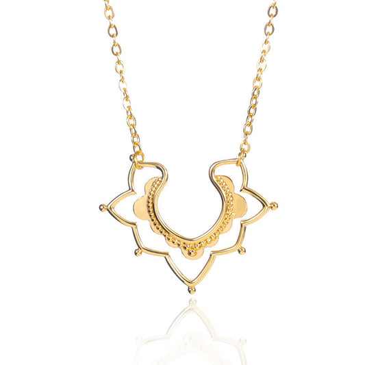 Simplistic Floral Necklace