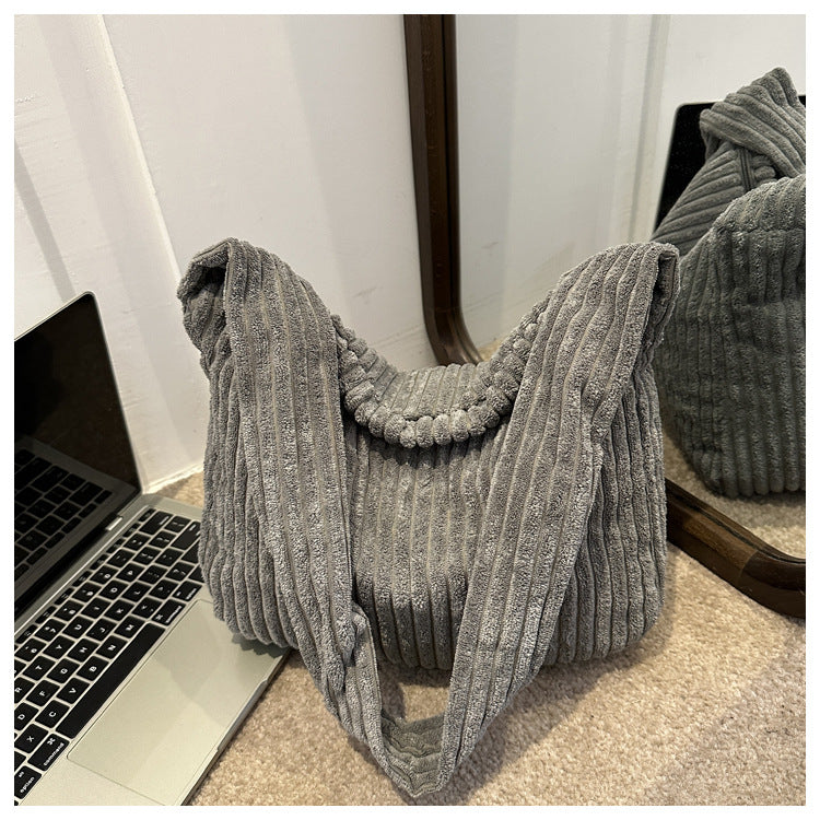 Corduroy Tote Bag