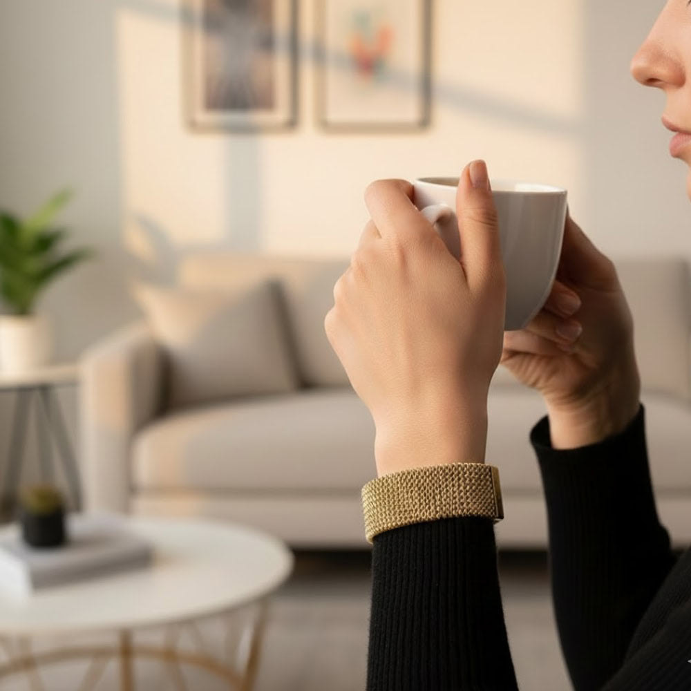 The milano woven cuff