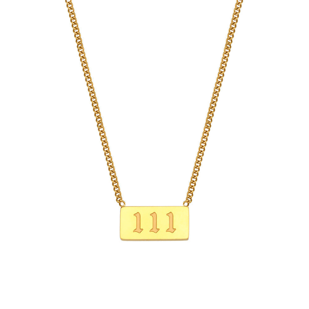 Angel Number Necklace