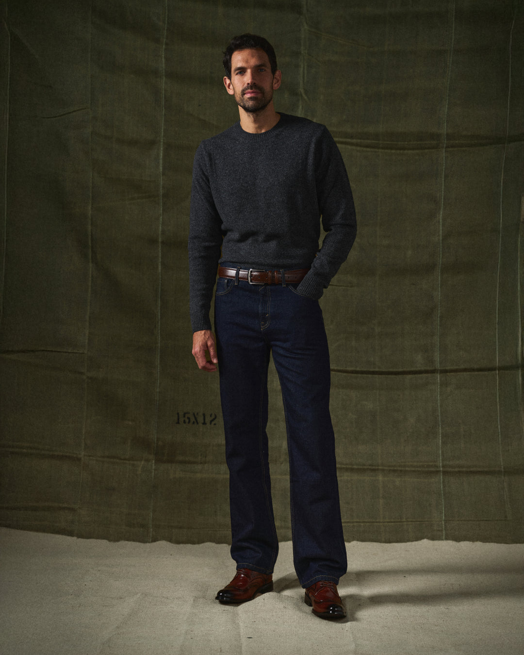 Torino 100% marhabőr öv