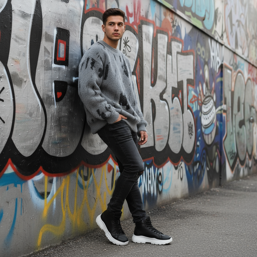 Csúcsteljes Arctic pulóver