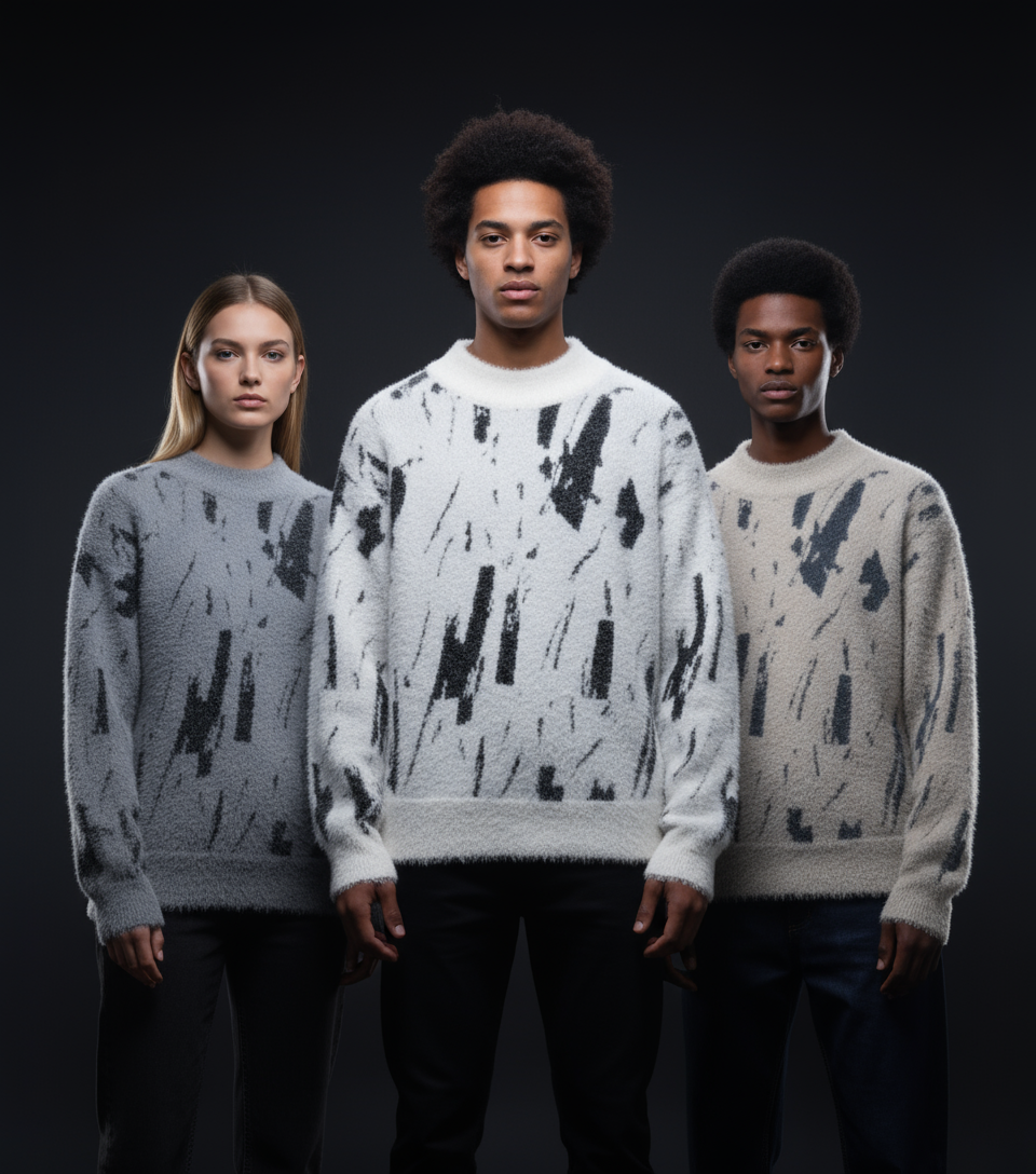 Csúcsteljes Arctic pulóver